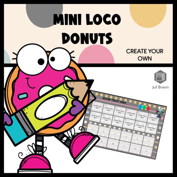 MINI LOCO CREATE YOUR OWN DONUTS