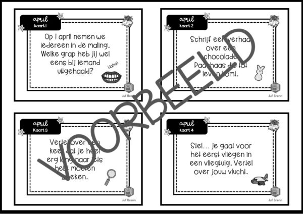 WRITING STARS APRIL - Afbeelding 3