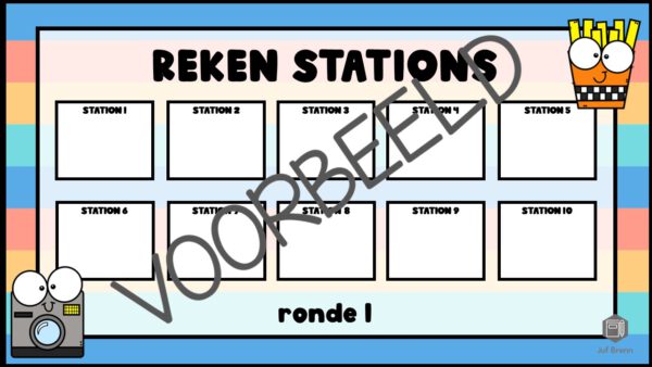 REKEN STATIONS AFRONDEN TOT 1000 - Afbeelding 8
