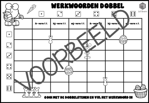 WERKWOORDEN DOBBEL PASEN - Afbeelding 3