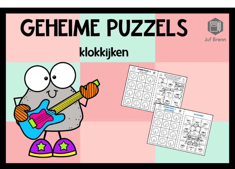 GEHEIME PUZZELS: KLOKKIJKEN