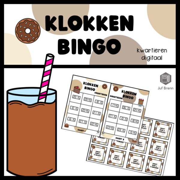 KLOKKENBINGO: KWARTIEREN DIGITAAL