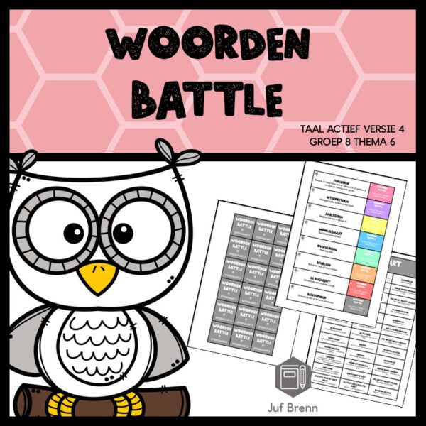 TAAL ACTIEF VERSIE 4 WOORDEN BATTLE GROEP 8 THEMA 6
