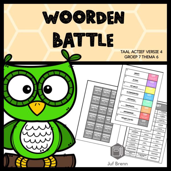 TAAL ACTIEF VERSIE 4 WOORDEN BATTLE GROEP 7 THEMA 6