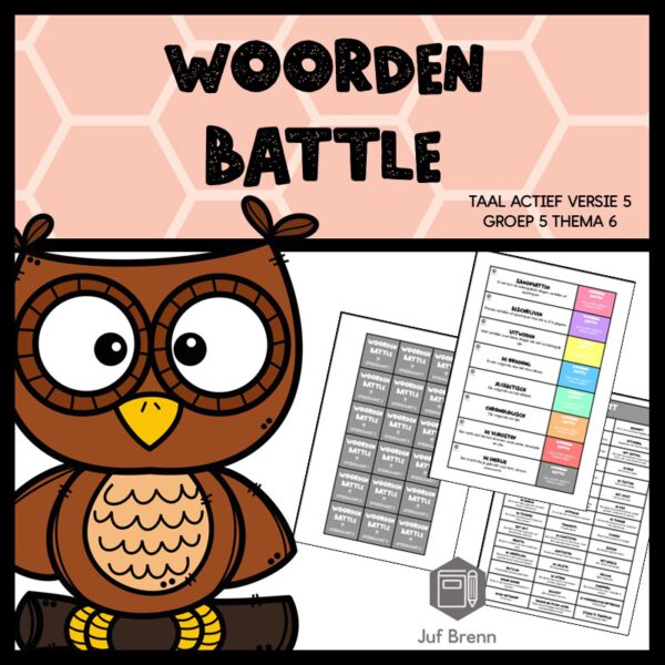 TAAL ACTIEF VERSIE 5 WOORDEN BATTLE GROEP 5 THEMA 6