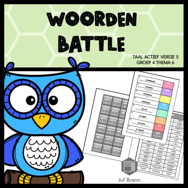 TAAL ACTIEF VERSIE 5 WOORDEN BATTLE GROEP 4 THEMA 6
