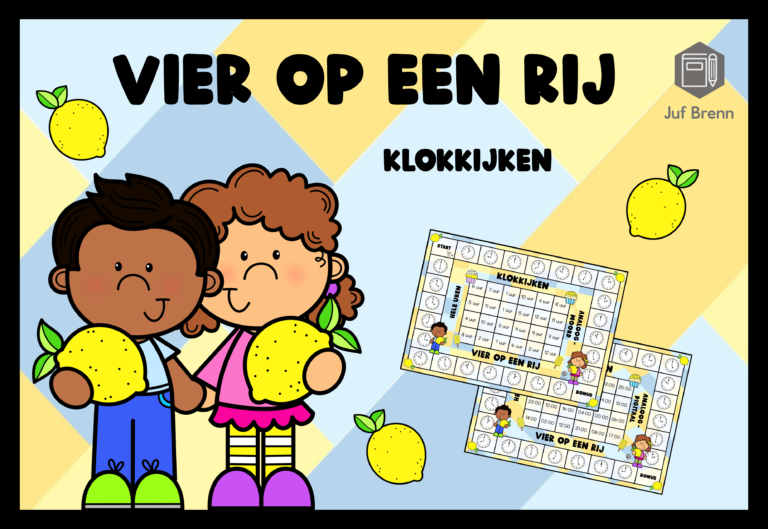 VIER OP EEN RIJ: KLOKKIJKEN