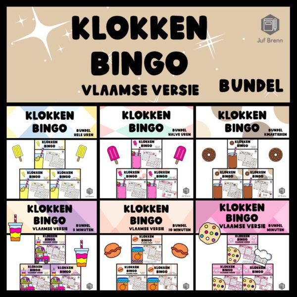 KLOKKENBINGO: BUNDEL VLAAMSE VERSIE