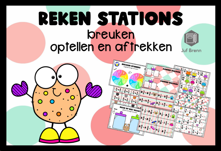REKEN STATIONS: BREUKEN OPTELLEN & AFTREKKEN