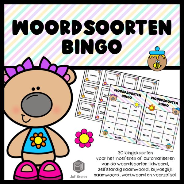 WOORDSOORTEN BINGO