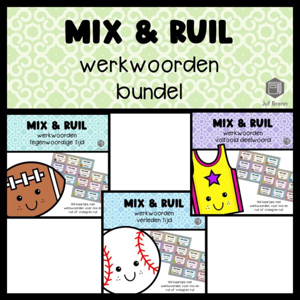 MIX & RUIL: WERKWOORDEN BUNDEL