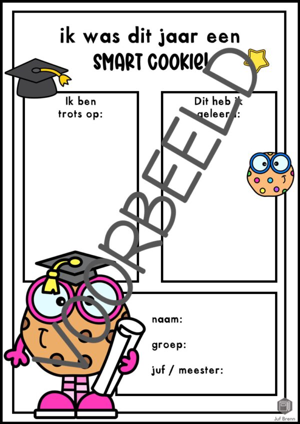 DIT JAAR WAS IK EEN SMART COOKIE - Afbeelding 2