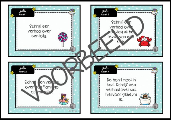 WRITING STARS JULI - Afbeelding 2