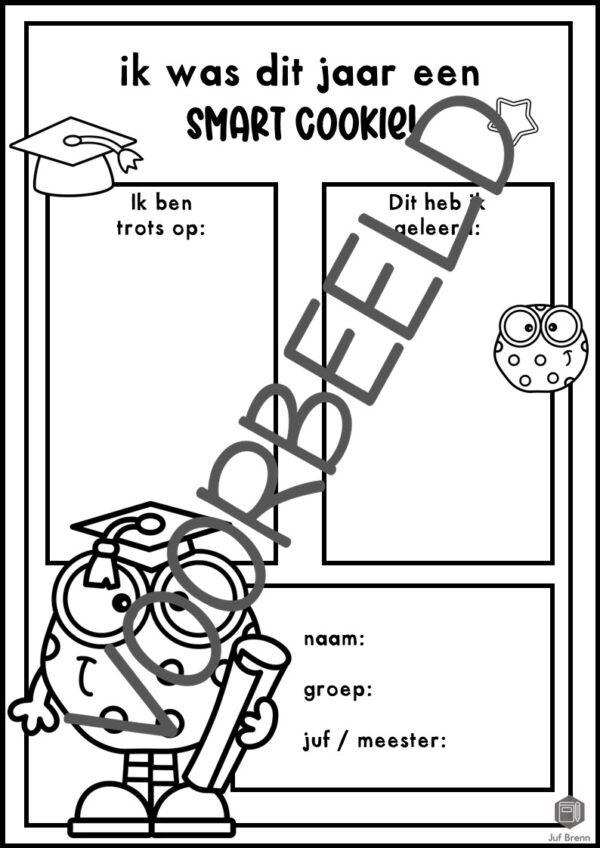 DIT JAAR WAS IK EEN SMART COOKIE - Afbeelding 3