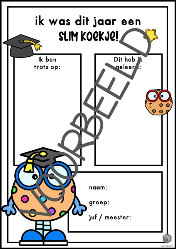 DIT JAAR WAS IK EEN SMART COOKIE - Afbeelding 4
