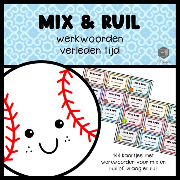 MIX & RUIL: WERKWOORDEN VERLEDEN TIJD