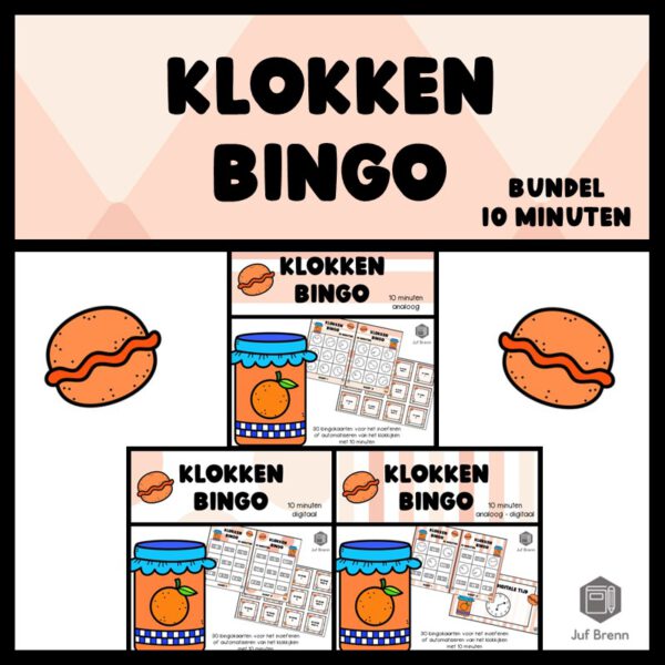 KLOKKENBINGO: BUNDEL 10 MINUTEN