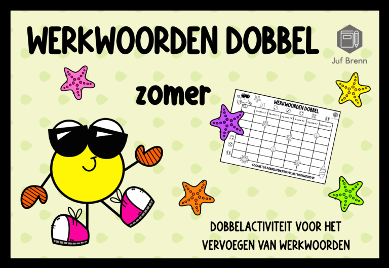 WERKWOORDENDOBBEL ZOMER