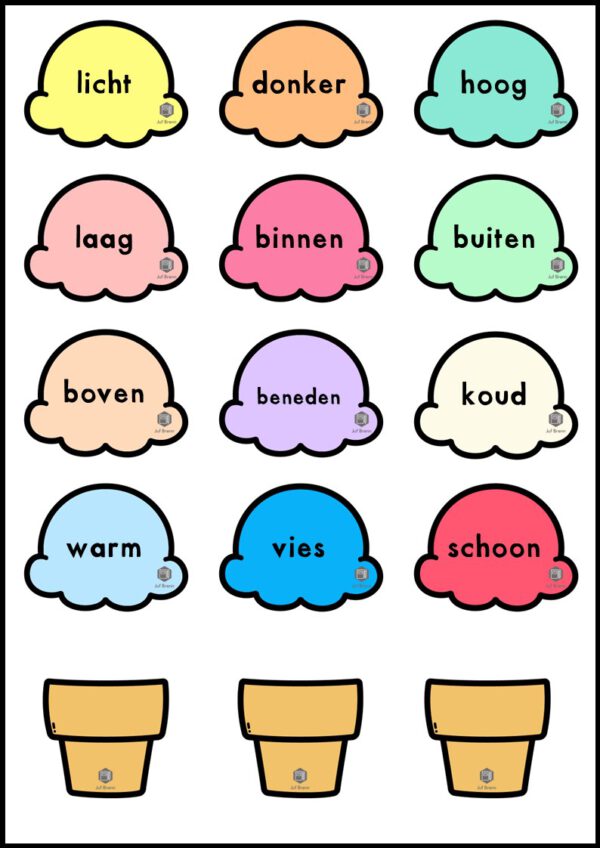 IJSJES MAKEN: TEGENSTELLINGEN - Afbeelding 2