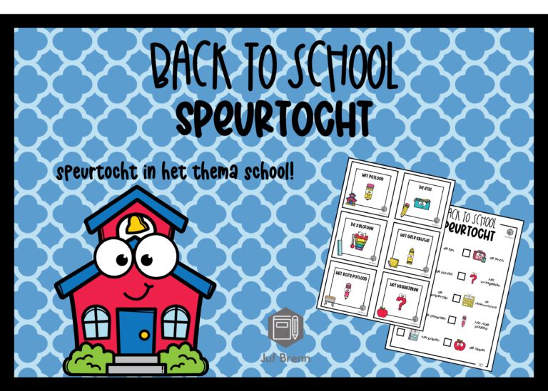 BACK TO SCHOOL SPEURTOCHT