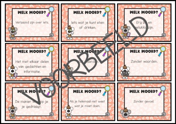 TAAL ACTIEF VERSIE 5 WOORDEN HOP GROEP 6 THEMA 1 - Afbeelding 4
