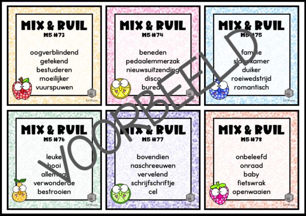 MIX & RUIL: WOORDLEZEN M5 - Afbeelding 3