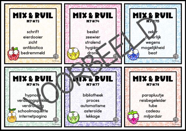 MIX & RUIL: WOORDLEZEN M7 - Afbeelding 3