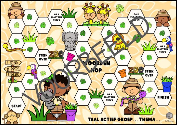 TAAL ACTIEF VERSIE 5 WOORDEN HOP GROEP 8 THEMA 1 - Afbeelding 2