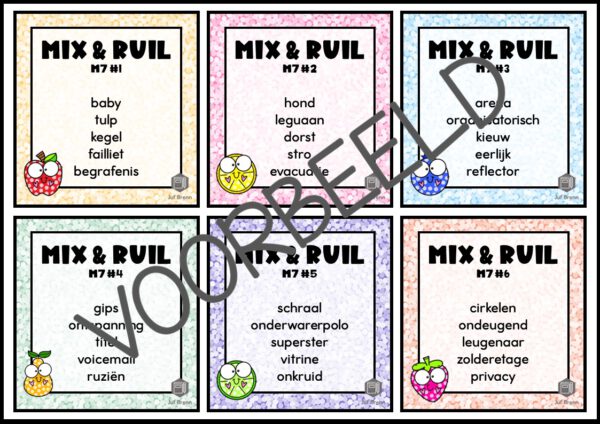MIX & RUIL: WOORDLEZEN M7 - Afbeelding 2