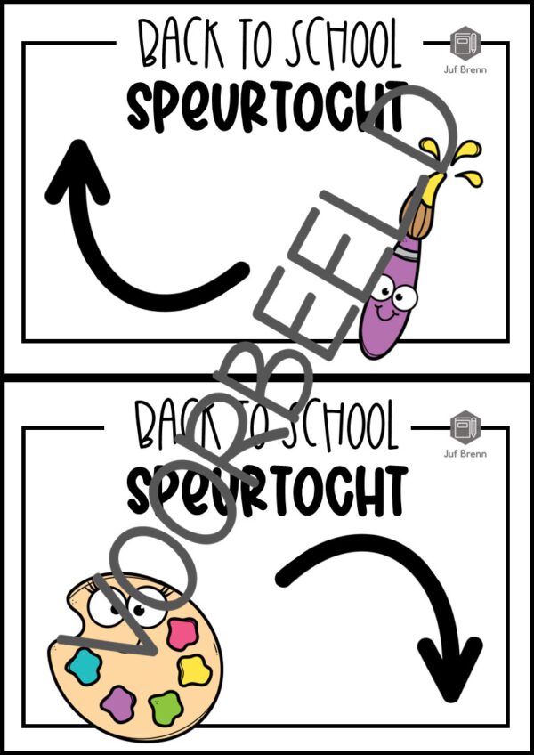 BACK TO SCHOOL SPEURTOCHT - Afbeelding 5