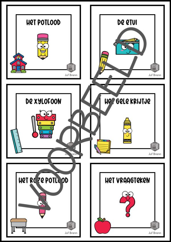 BACK TO SCHOOL SPEURTOCHT - Afbeelding 2