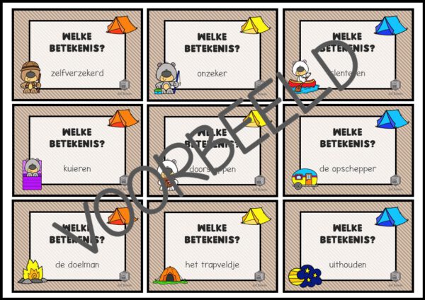 TAAL ACTIEF VERSIE 5 WOORDEN HOP GROEP 5 THEMA 1 - Afbeelding 3