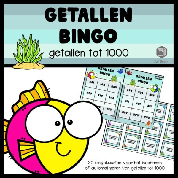 GETALLEN BINGO: GETALLEN TOT 1000