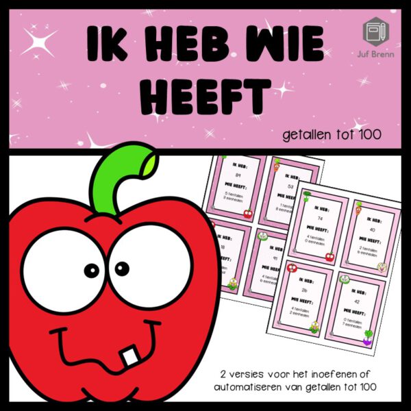 IK HEB WIE HEEFT... GETALLEN TOT 100