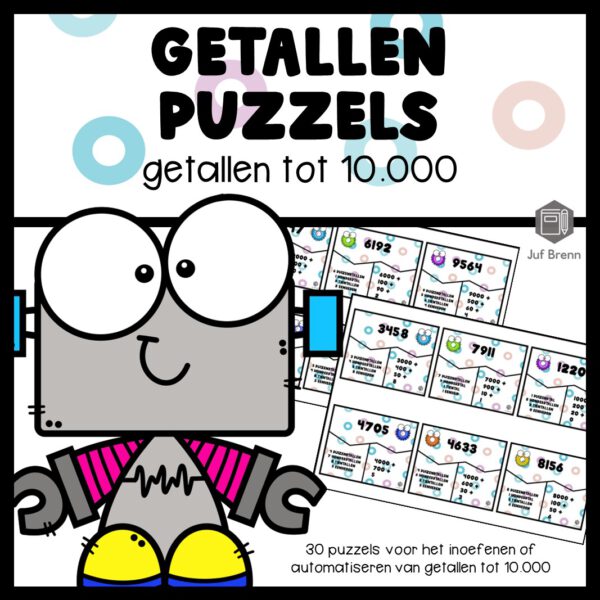 GETALLEN PUZZELS TOT 10.000