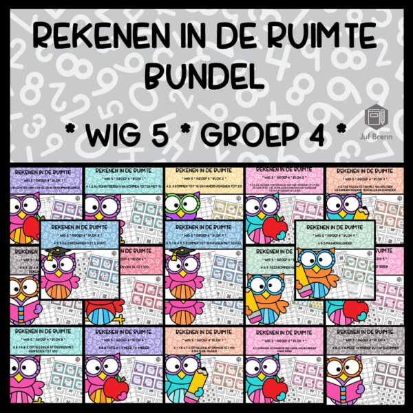 REKENEN IN DE RUIMTE BUNDEL WIG 5 GROEP 4
