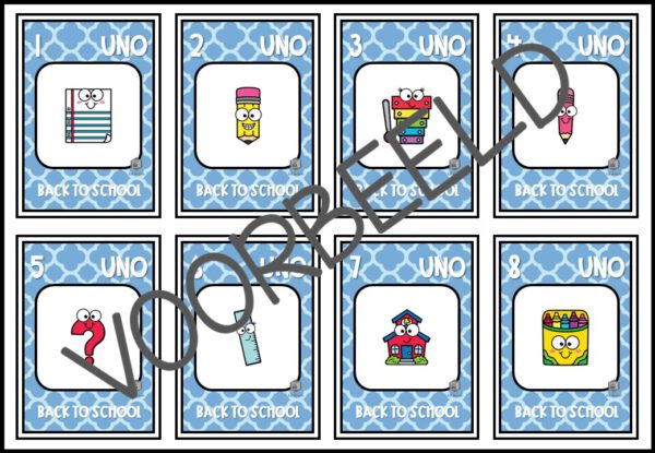 UNO BACK TO SCHOOL - Afbeelding 5