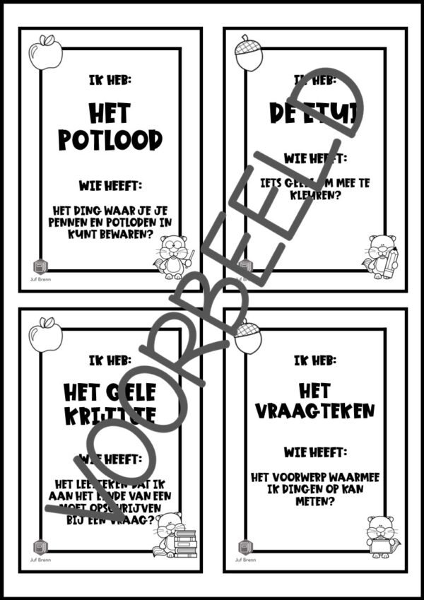 IK HEB WIE HEEFT... BACK TO SCHOOL - Afbeelding 2