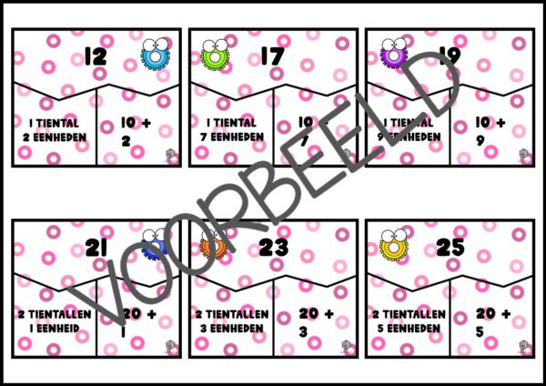 GETALLEN PUZZELS TOT 100 - Afbeelding 2