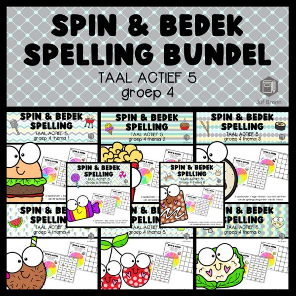 TAAL ACTIEF VERSIE 5 SPELLING BUNDEL SPIN & BEDEK GROEP 4
