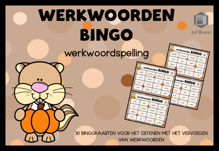 WERKWOORDENBINGO: HERFST