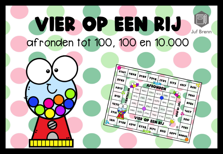 VIER OP EEN RIJ: AFRONDEN