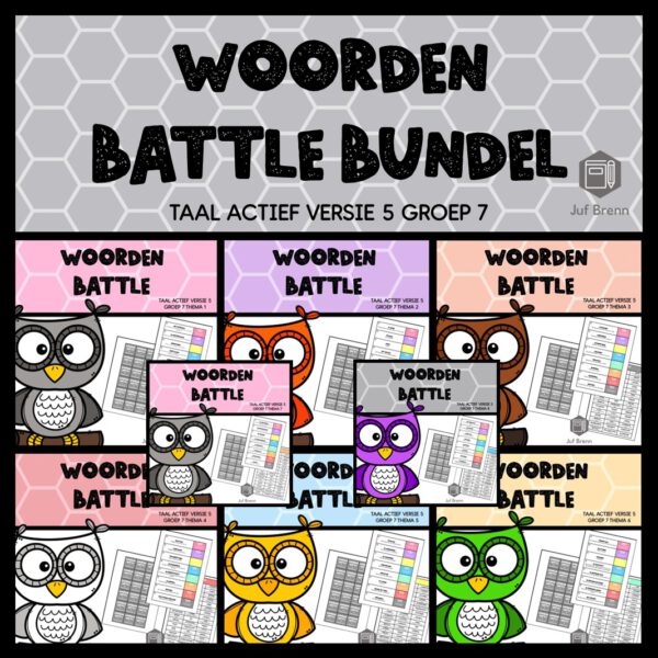 TAAL ACTIEF VERSIE 5 WOORDEN BATTLE BUNDEL GROEP 7