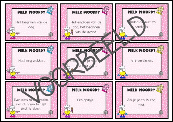 TAAL ACTIEF VERSIE 5 WOORDEN HOP GROEP 4 THEMA 2 - Afbeelding 4