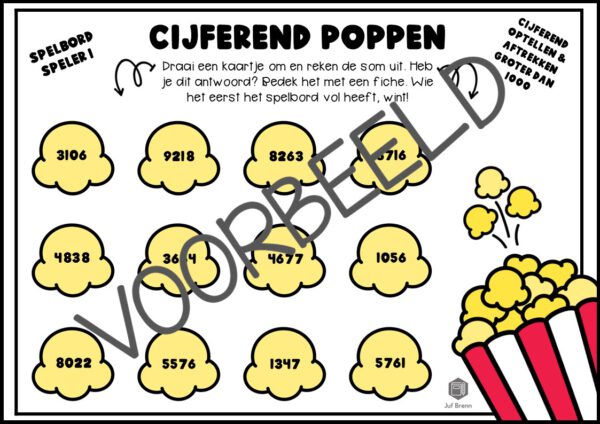 REKEN STATIONS CIJFEREND OPTELLEN & AFTREKKEN TOT GROTER DAN 1000 - Afbeelding 7