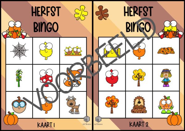 HERFST BINGO - Afbeelding 2