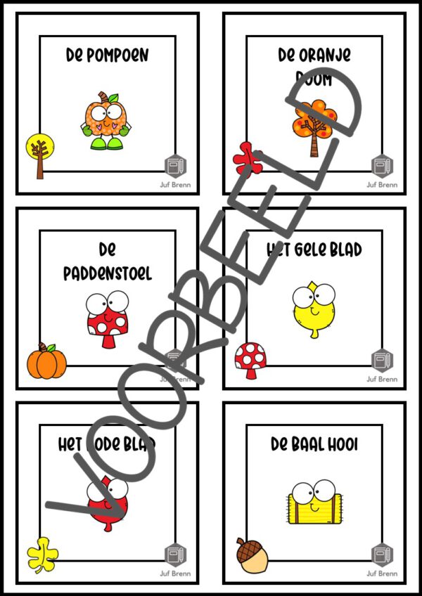 HERFST SPEURTOCHT - Afbeelding 2