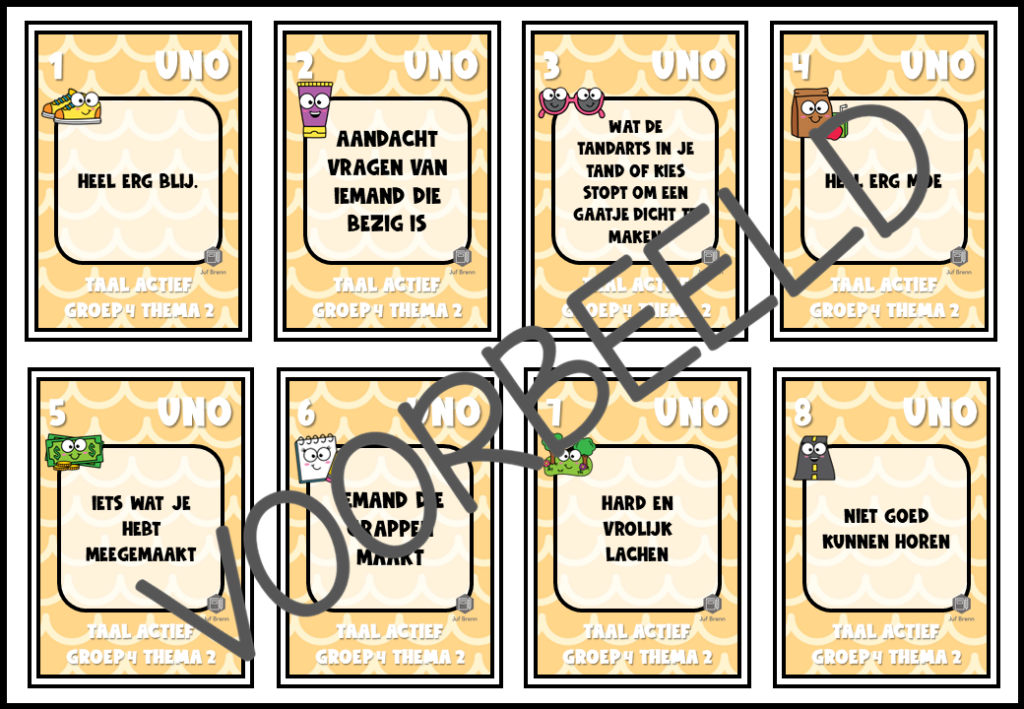 TAAL ACTIEF VERSIE 5 UNO GROEP 4 THEMA 2 - Juf Brenn