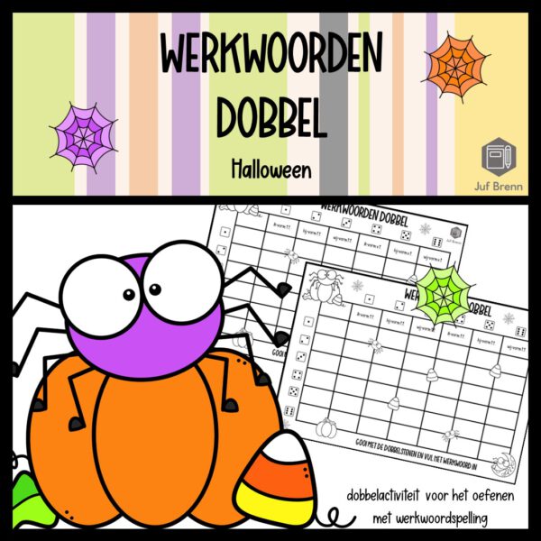 WERKWOORDEN DOBBEL HALLOWEEN