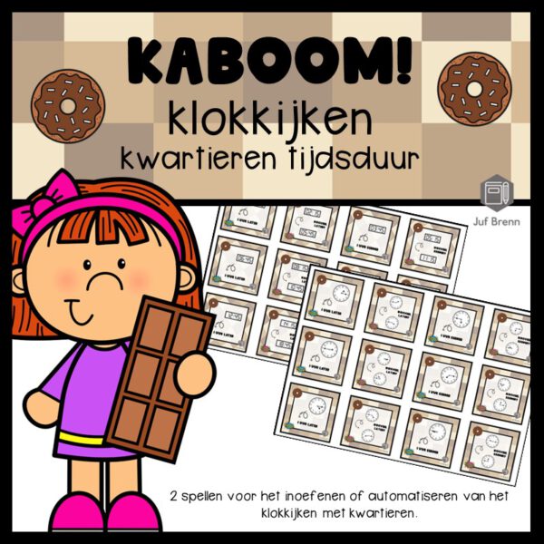KABOOM! KLOKKIJKEN KWARTIEREN TIJDSDUUR